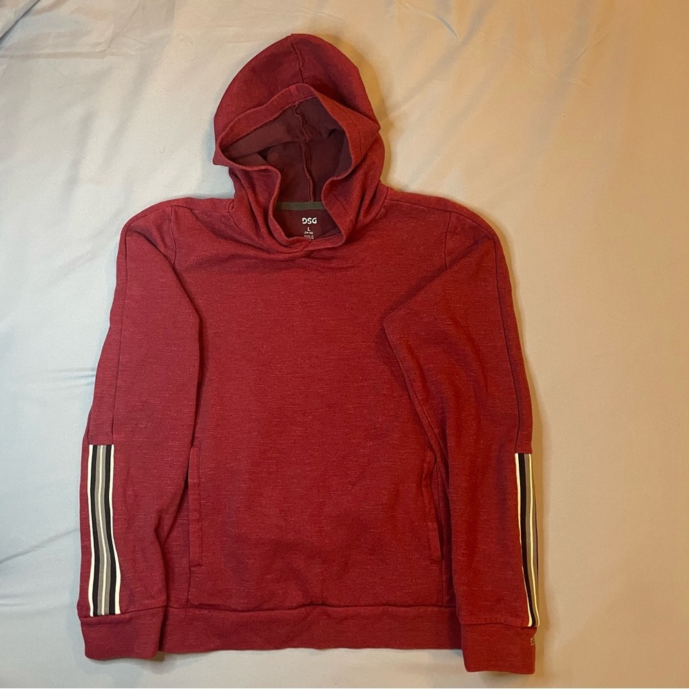 DSG Red Sweatshirt Hoodie Pullover Size Large. 14/16